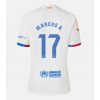Barcelona Marcos Alonso #17 Replica Away Shirt 2023-24 Short Sleeve